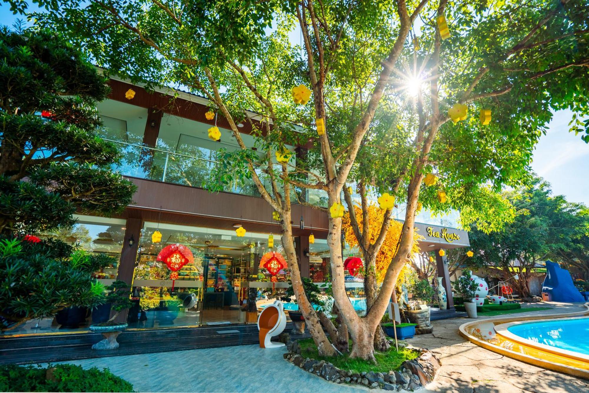 Tea Resort Bảo Lộc Exterior foto